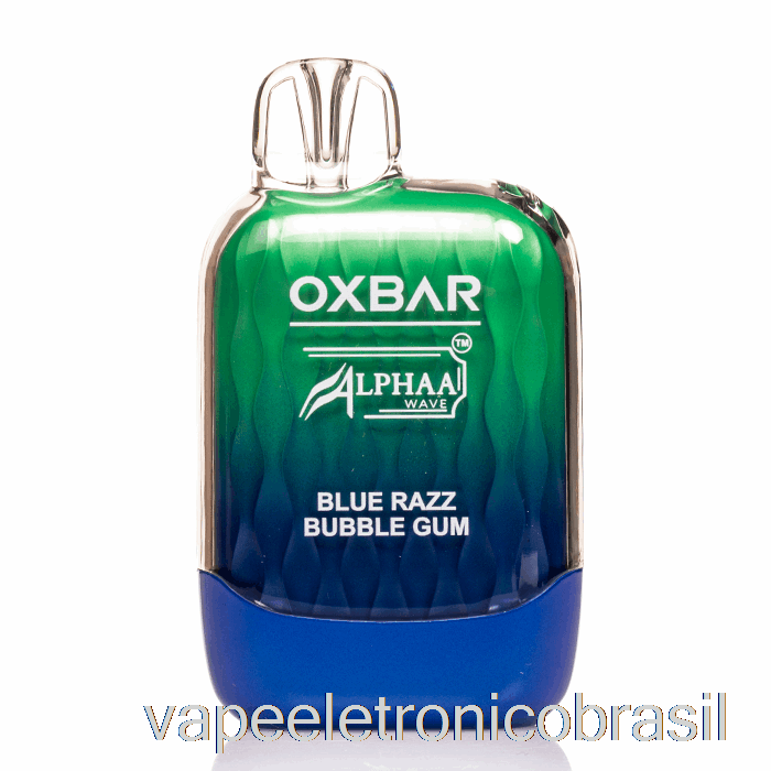 Vape Eletrônico Oxbar X Alpha G8000 Descartável Azul Razz Bubblegum